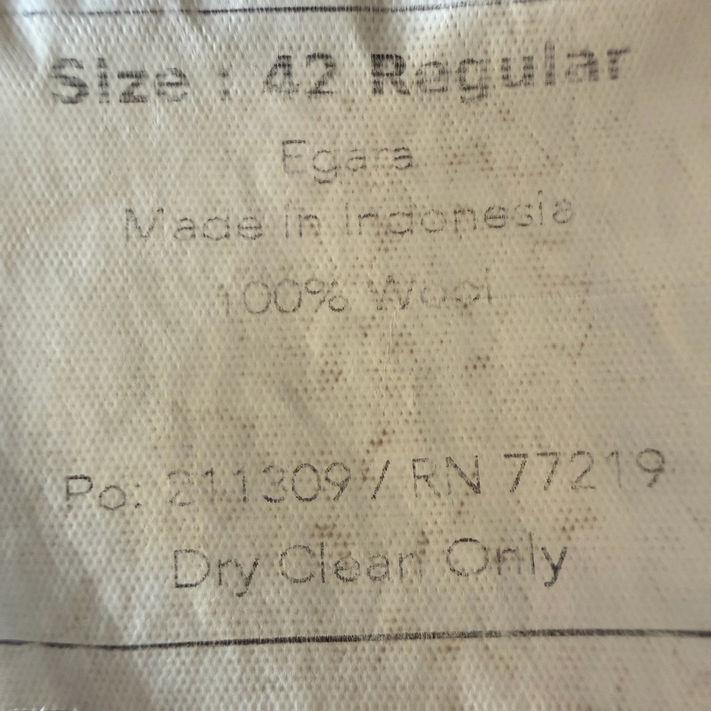 Egara Light Gray Two-Button Suit Jacket - image 12